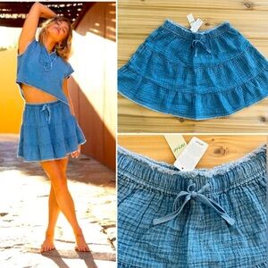 NEW American Eagle Aerie Skirt Size XS Pool to Party Mini Skirt. NWT